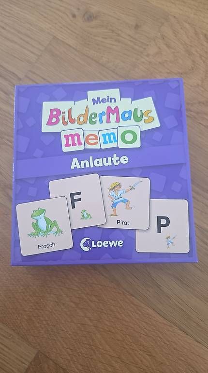 Giochi: Loewe Mein Bildermaus Memo Anlaute – Usato da Mönchaltorf venduto da snowwater