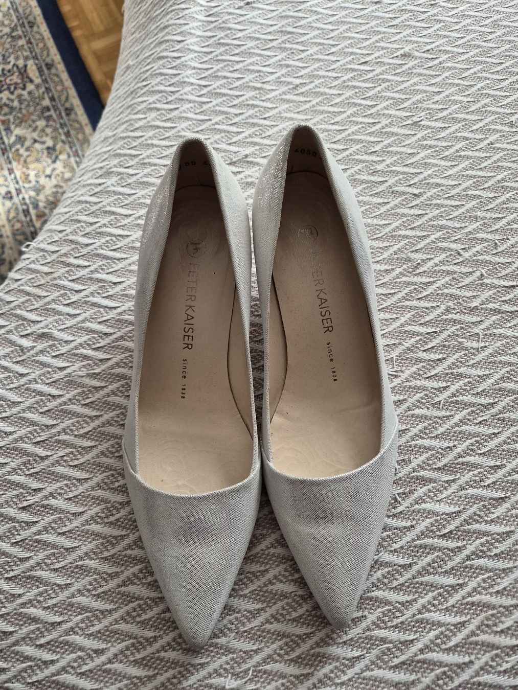 Kaiser Scarpe da donna: Peter Kaiser Pumps on Silber Gr.37 1/2 – Usato da Frenkendorf venduto da Moon111 1