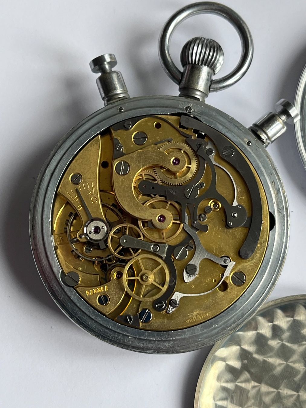 Lemania Orologi: Lemania Rattrapante Stoppuhr – Usato da Worblaufen venduto da chronyves 1