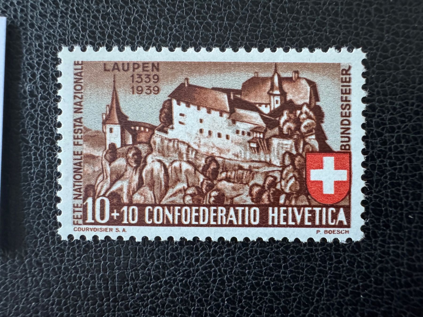 Alle Briefmarken: Pro Patria, 4 ABARTEN, postfrisch/gestempelt – Gebraucht aus Stallikon von HILDECH1 4