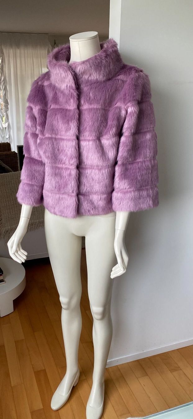 Giacche: Hippe neue BETTA CORRADI Kunstfelljacke – Nuovo (secondo la descrizione) da Obernau venduto da andi_2020 2