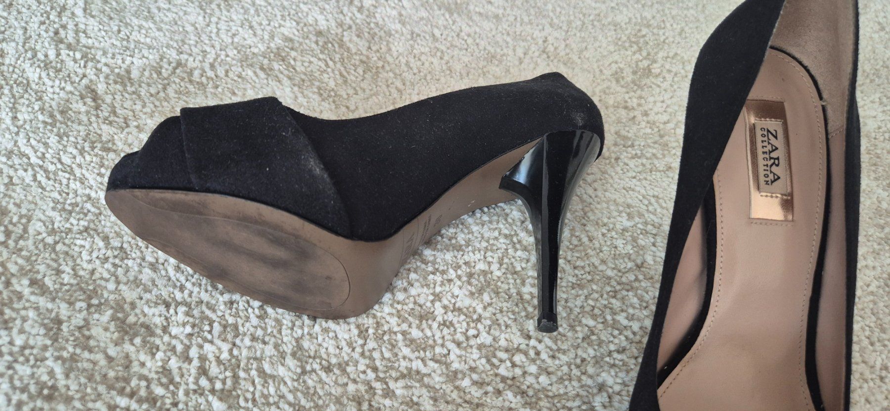 Scarpe da donna: Escarpins bout ouvert, à talons – Usato da Lausanne venduto da malimar3 2