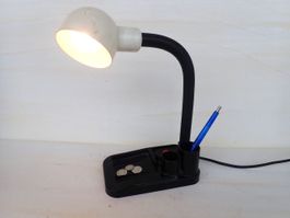 Lampe Design Space Age Bürolampe Vintage Kunsstoff