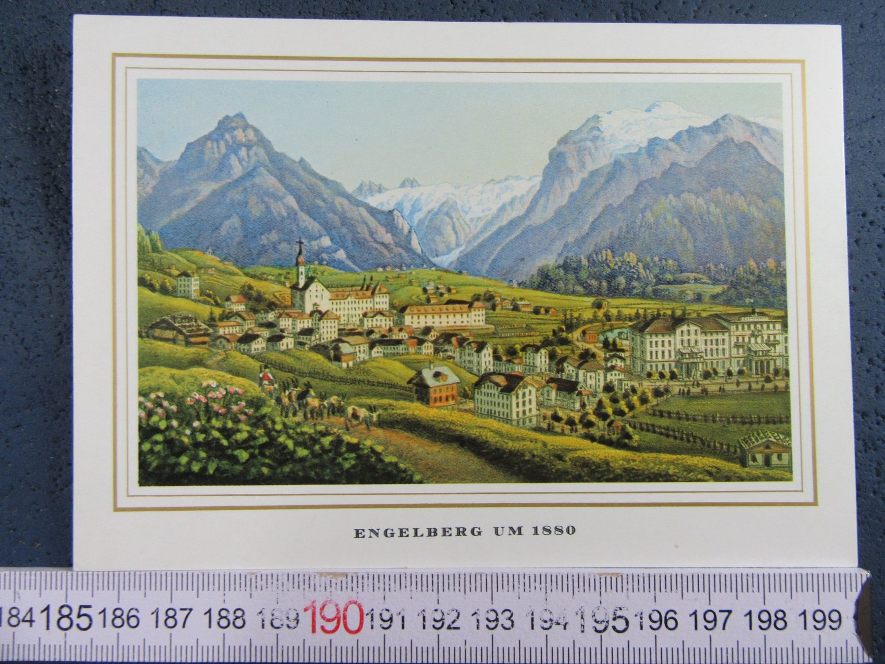 Cartoline postali: ENGELBERG UM 1880 AK-REPRO ONW – Usato da Ettingen venduto da Hausi4711