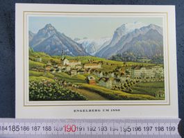 ENGELBERG UM 1880 AK-REPRO ONW