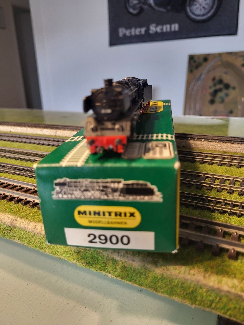 Trix Modellini di ferrovie: Mini Trix 2990 Dampflok Analog Spur N – Usato da Pfäffikon SZ venduto da abschleppfahrzeug 5