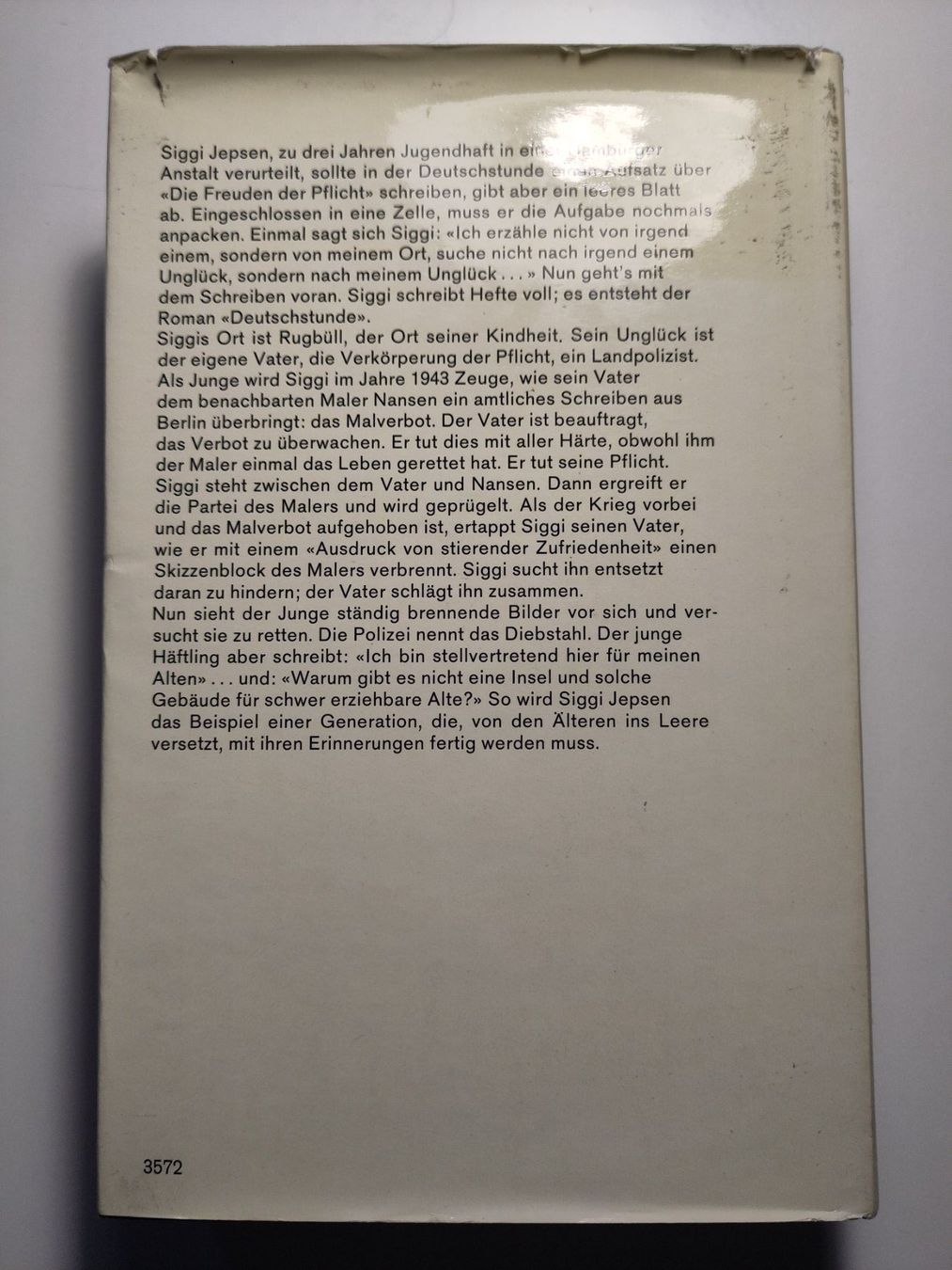 Bücher: Deutschstunde - Siegfried Lenz – Gebraucht aus Bülach von Tiefschlaflos 2