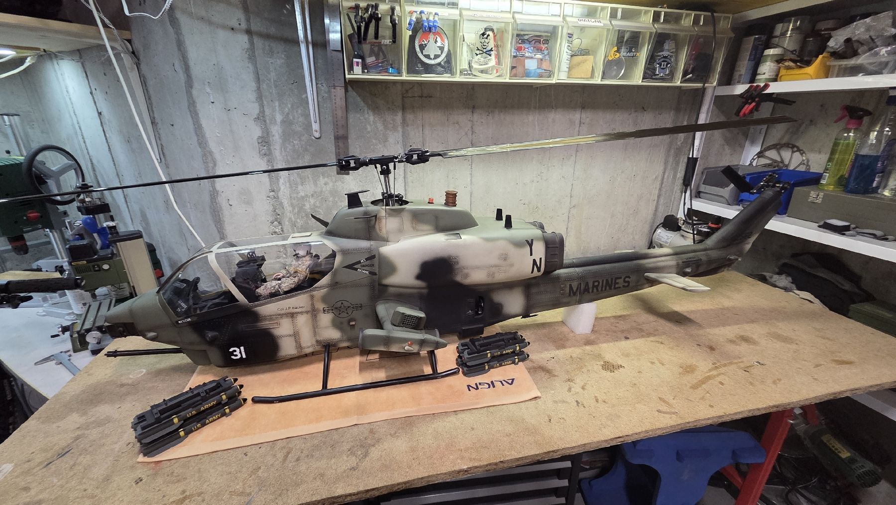 RC Modellbau: AH-1W Cobra Roban 700er – Gebraucht aus Langendorf von sputnik016 1