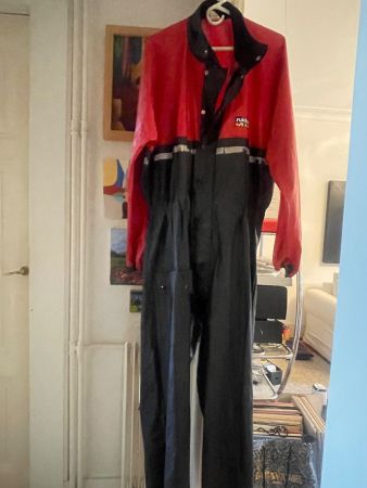Combinaison de pluie Rukka rouge/noir (L-XL)