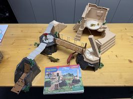 Schleich DINOSAURS 42656 Dino Tempel-Eroberung Mega-Set