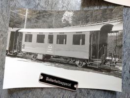 RhB Dienstwagen/Unterkunftswagen Xk 9082 - Foto-AK