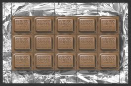 Kleinbogen 1024 100 Jahre Choco Suisse ** 9.5.2001