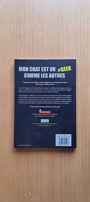 Libri: Mon chat est un geek comme les autres – Usato da Meyrin venduto da April73 1