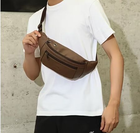 Echtleder Bauchtasche Leder Gürteltasche Umhängetasche NEU