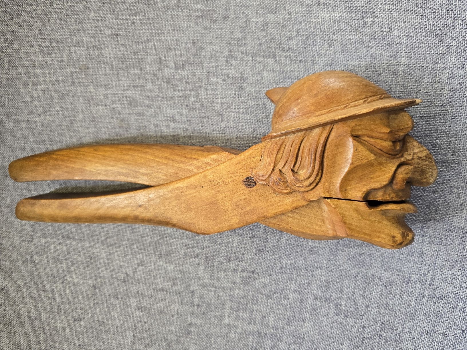 Statuette: Nussknacker Antik Holz handgeschnitzt , Brienzer? – Usato da Basel venduto da ChliiAberOho 3