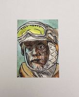Topps Star Wars 1/1 Original Sketch Luke Skywalker