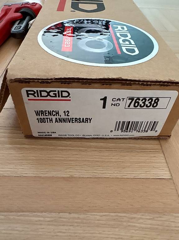 Tutti gli attrezzi: Rohrzange Ridgid – Nuovo e nell'imballaggio originale da Sursee venduto da sei_62gs 2