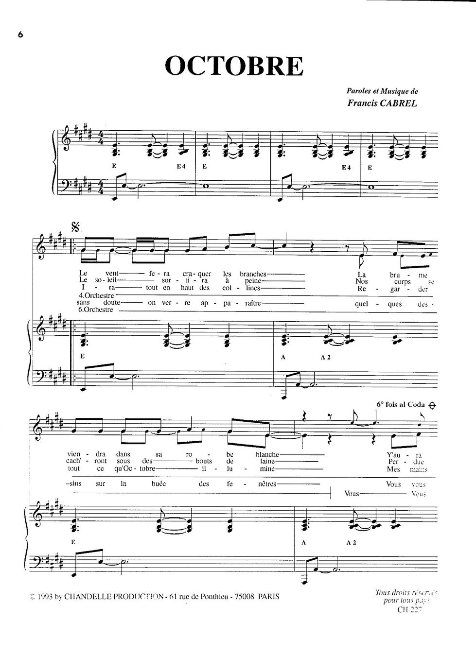 Libri: SUPER RECUEIL DE F. CABREL - 11 chansons – Nuovo (secondo la descrizione) da St-Blaise venduto da partita-ch 3