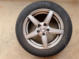4 Kompletträder Winter Conti 205/60 R16 auf ACE Planet