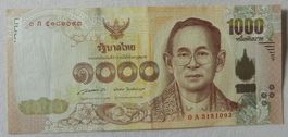 1000 BAHT BANKNOTE BHUMIBOL