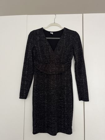 Minikleid Schwarz Grösse M