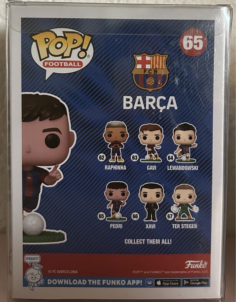 Funko Statuette: Funko Pop Pedri Barça – Nuovo e nell'imballaggio originale da Bern venduto da warrior212 1