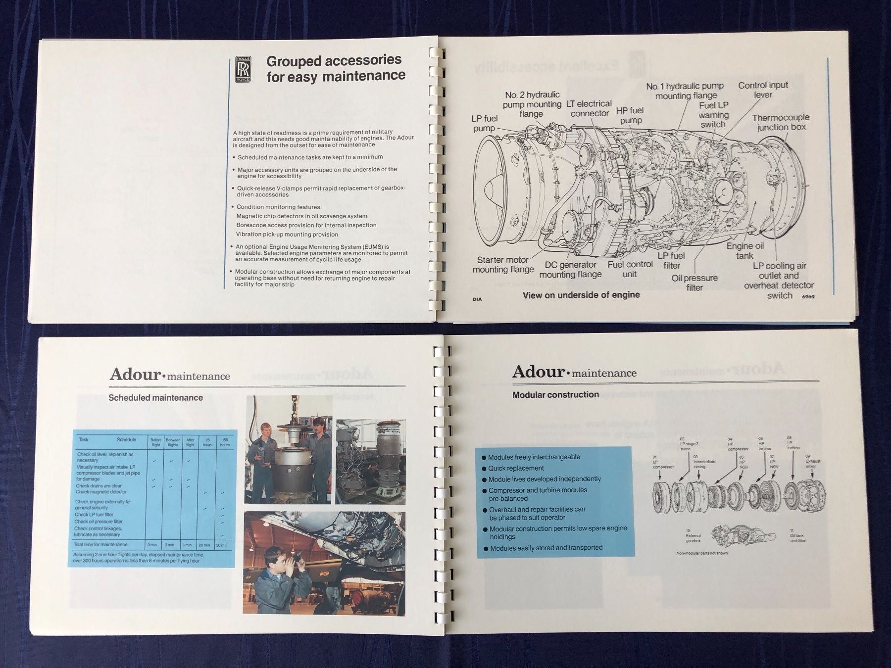 Libri: Rolls Royce Adour Triebwerk Hawk Trainings Jet – Usato da Steffisburg venduto da bwt56 7