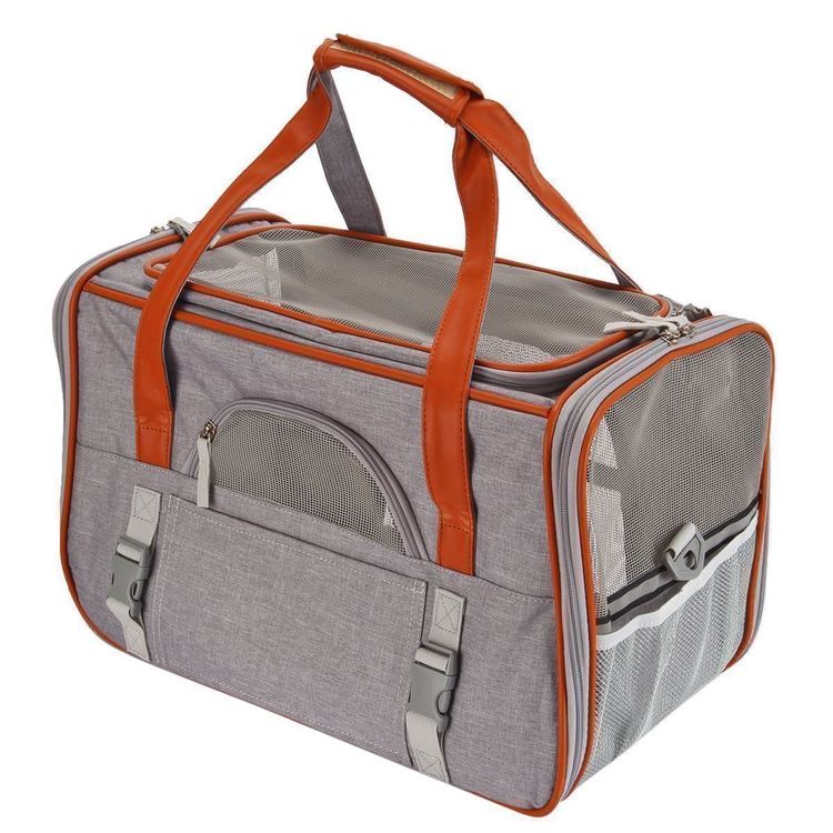 Katzentransportbox Weich - Leichte Tragetasche Für Tierarzt & Reisen (53x29x26cm)