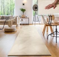 SONDERPREIS ‼️ Teppich Super Soft CREME 80x300 XXL Länge
