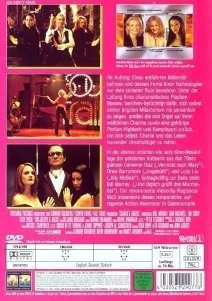 Tutti i DVDs: 3 Engel Für Charlie – Usato da Horn venduto da Wings0 1