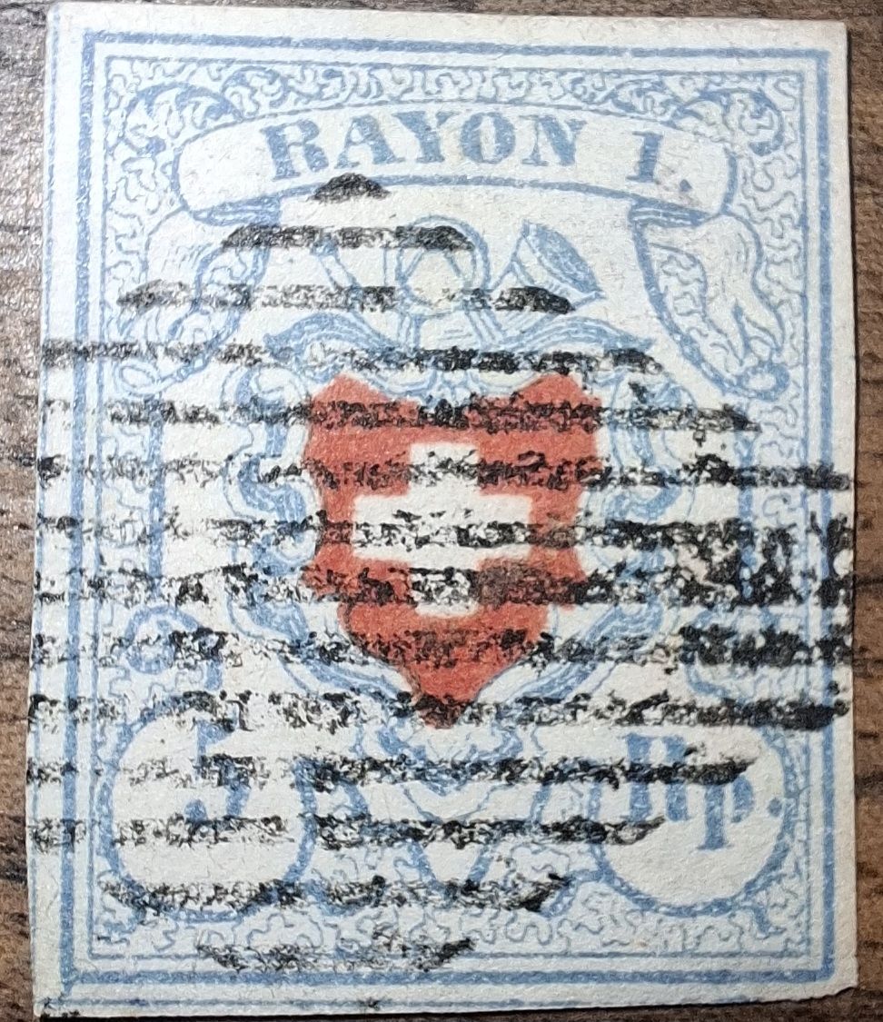 Alle Briefmarken: Rayon 17II Typ 39 C1 - RO Kat. 200.- – Gebraucht aus Balgach von SIMEON27