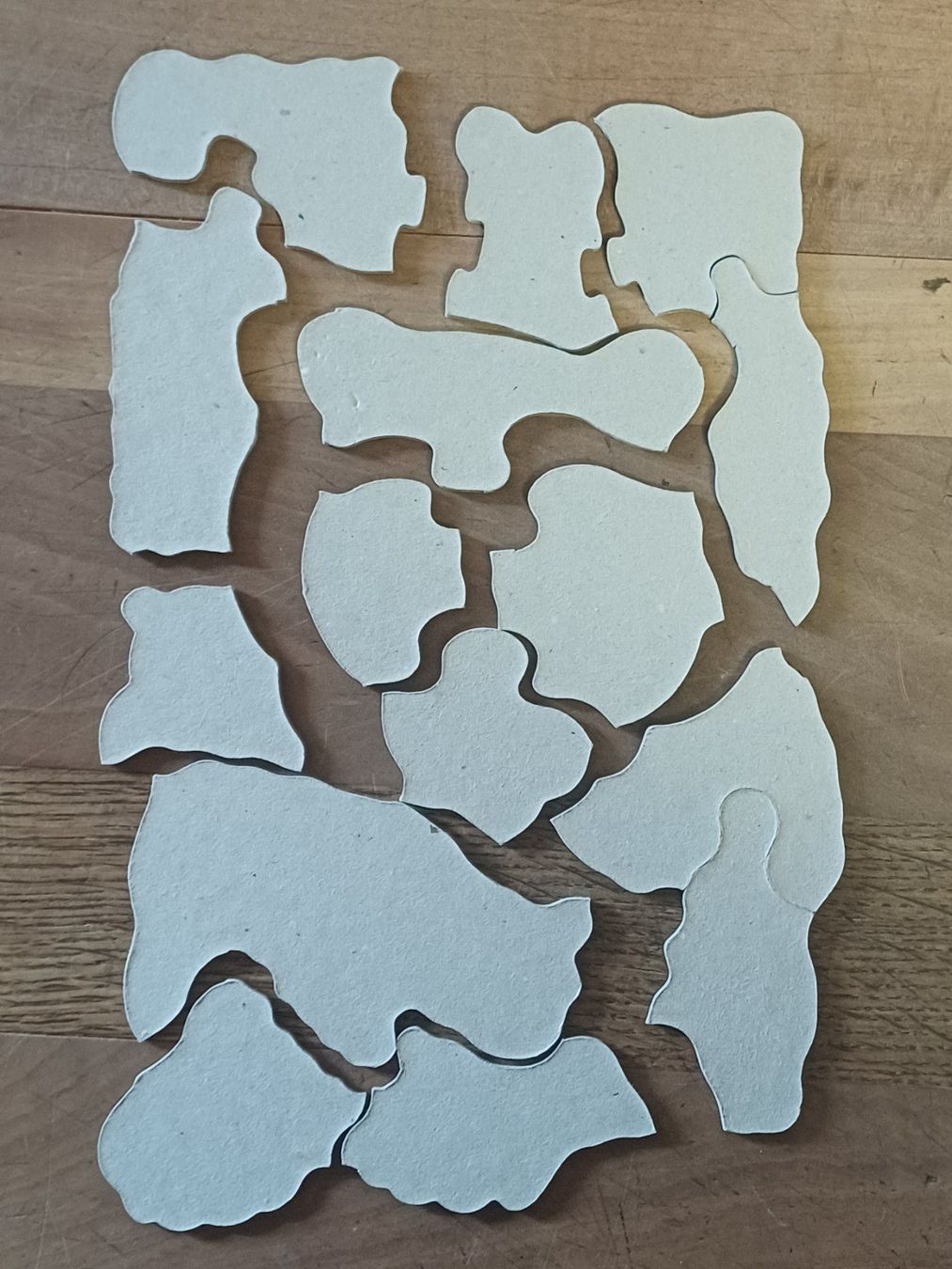 Puzzle: Puzzle, Karton, Tiger mit Tiger-Baby, 15 Teile – Usato da Ringoldswil venduto da drache13 2