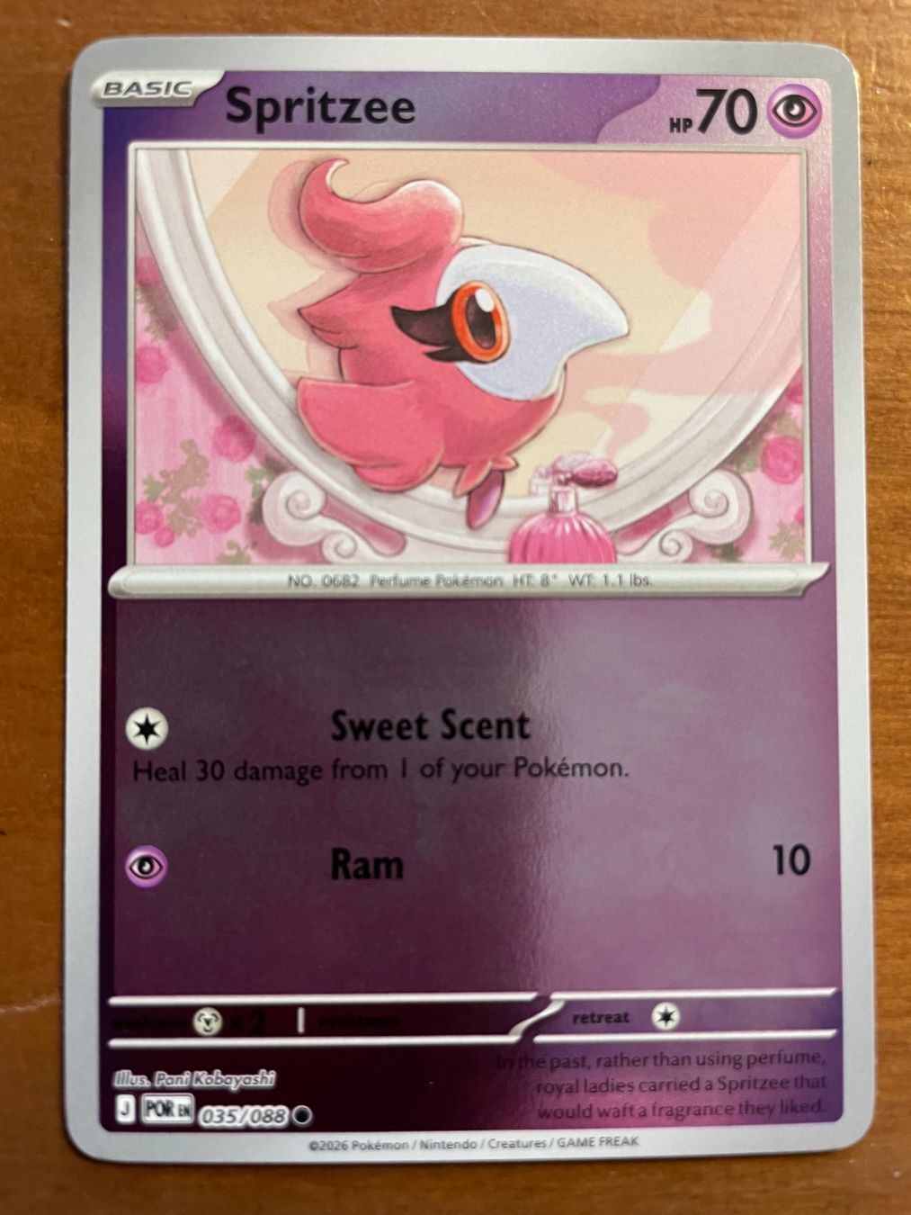 Pokémon Carte collezionabili: Pokemon Spritzee Reverse (Versand gratis) – Nuovo (secondo la descrizione) da Chur venduto da Angerson