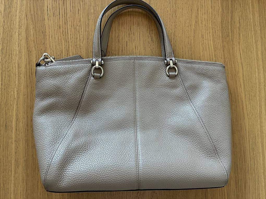 Taschen für Damen: Coach Prairie Satchel beige/taupe – Gebraucht aus Brunnen von jenniejakobs 1