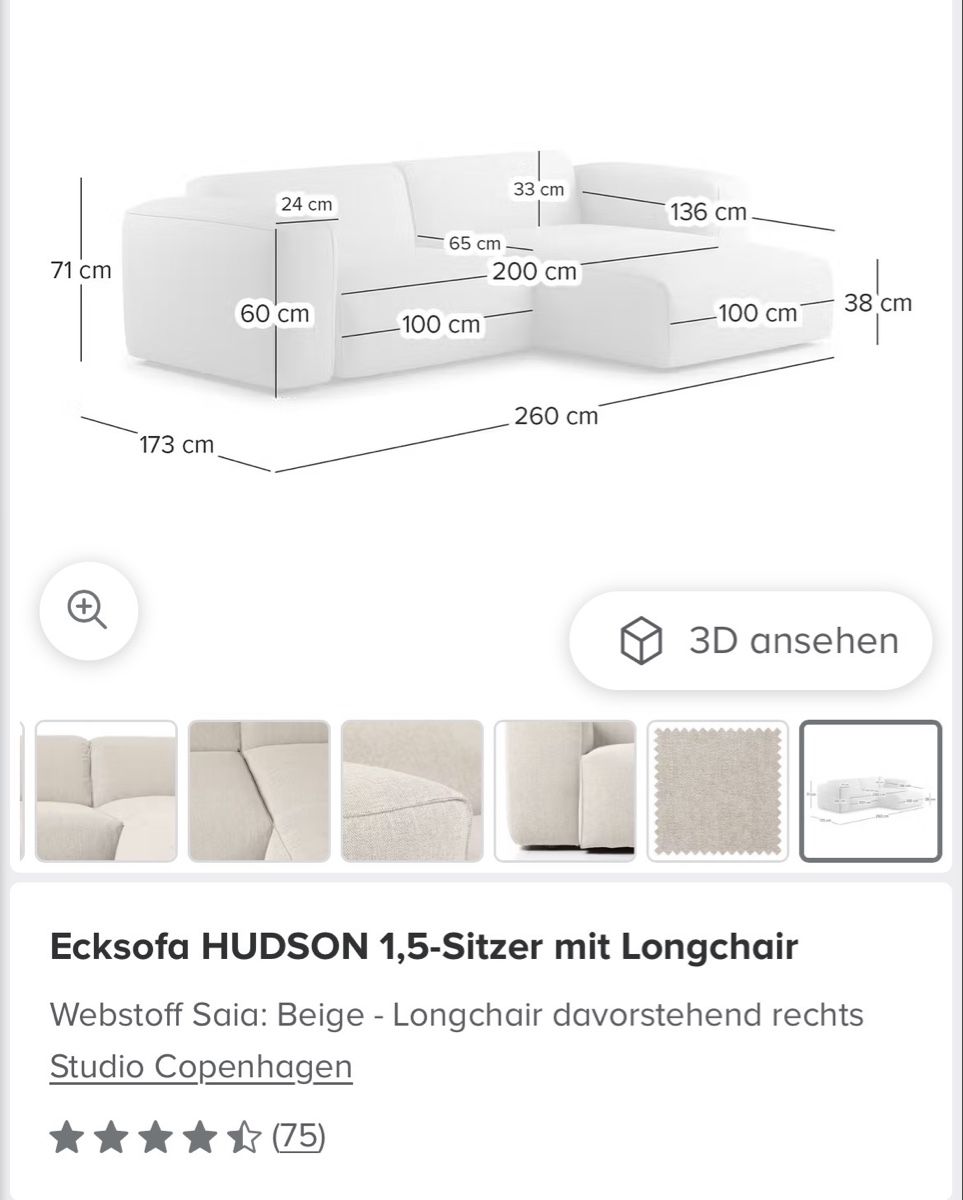 Sofas: Ecksof beige – Gebraucht aus St. Gallen von tan_q6nd 1