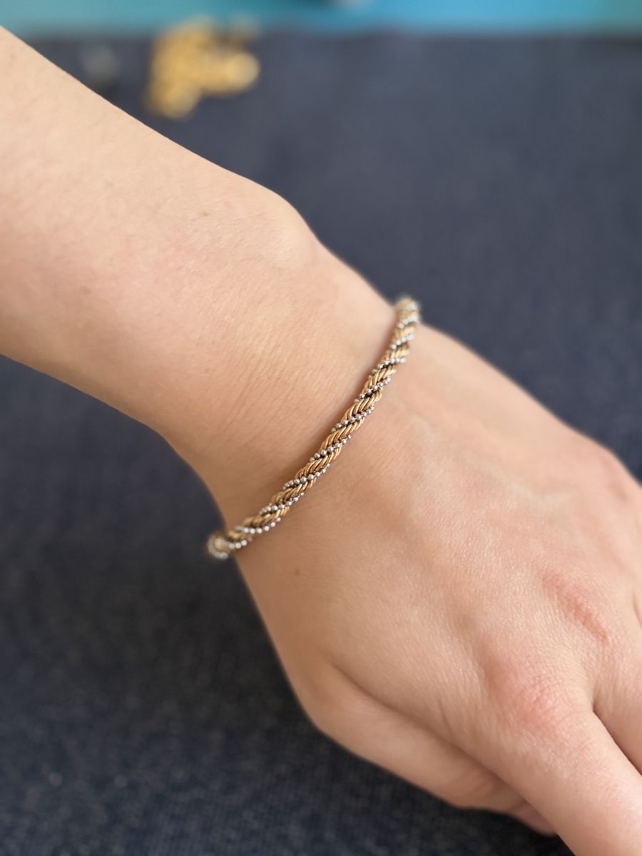 Bracciali & Braccialetti: Stainless steel bicolor bracelet Parfois – Usato da Zürich venduto da nat_k