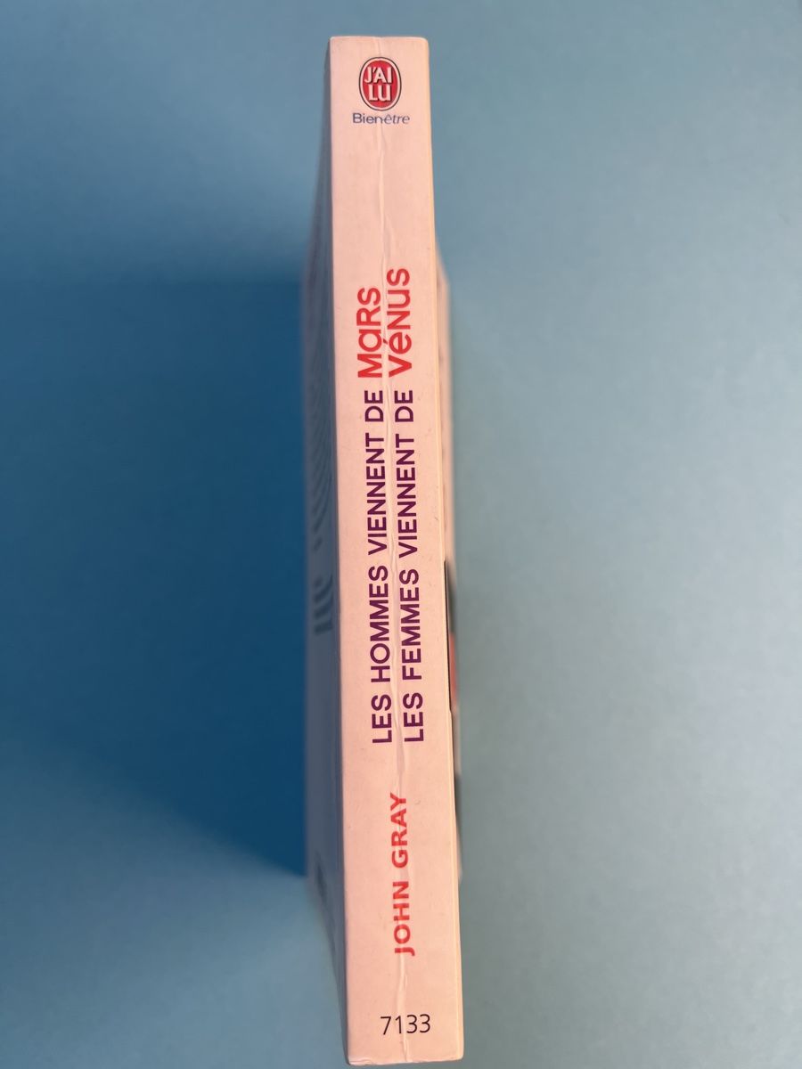 Libri: John Gray: Les hommes viennent de Mars – Usato da Genève venduto da PoissonBlue 2