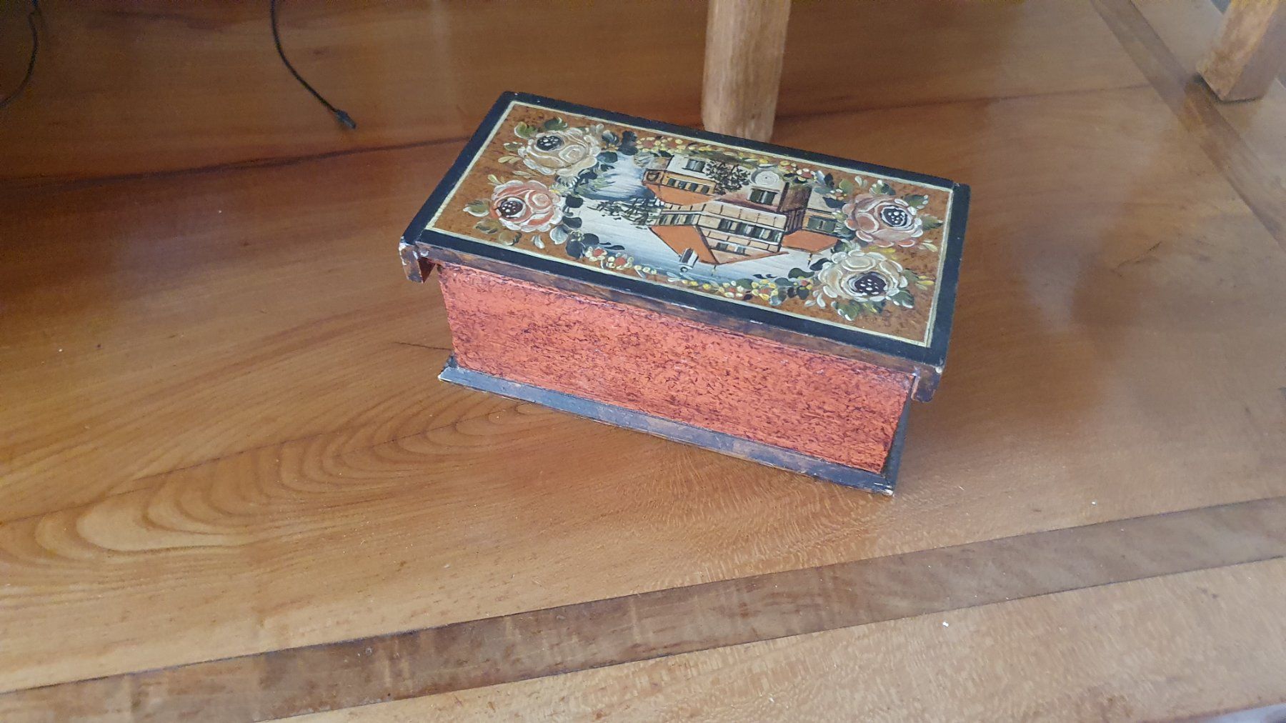 Cassapanche: Schöne Schatulle bemahlt – Usato da Flawil venduto da Naphtali 2