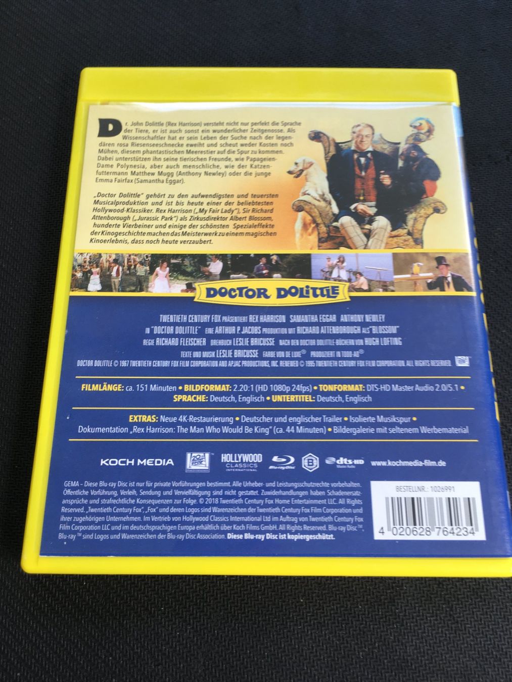 Tutti i DVDs: Doctor Dolittle Das Original [Blu-ray] – Usato da St.Gallen venduto da MedienJoe 1