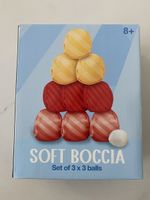 Soft Boccia Set mit 3x3 Stoffsäckchen  NEU, ungeöffnet 