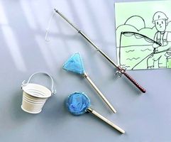 Mini Angelset Kühlschrankmagnete – 4-teiliges Deko-Set
