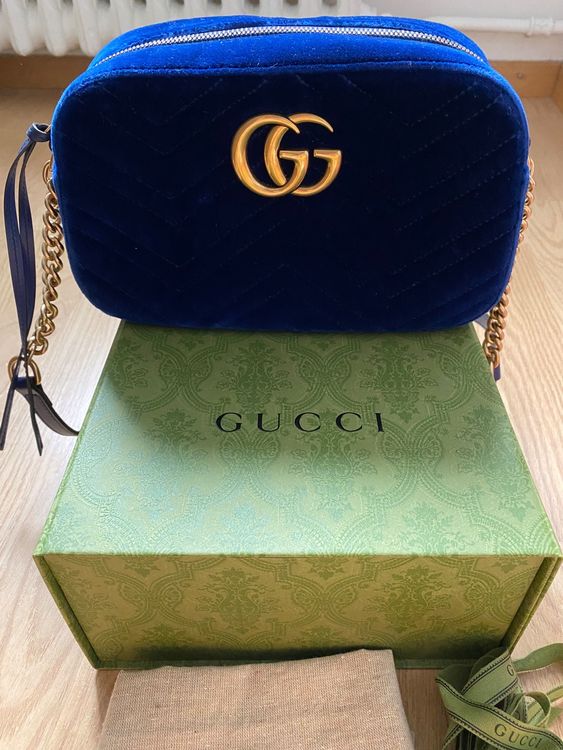 Gucci GG Marmont Samt Cross body Tasche