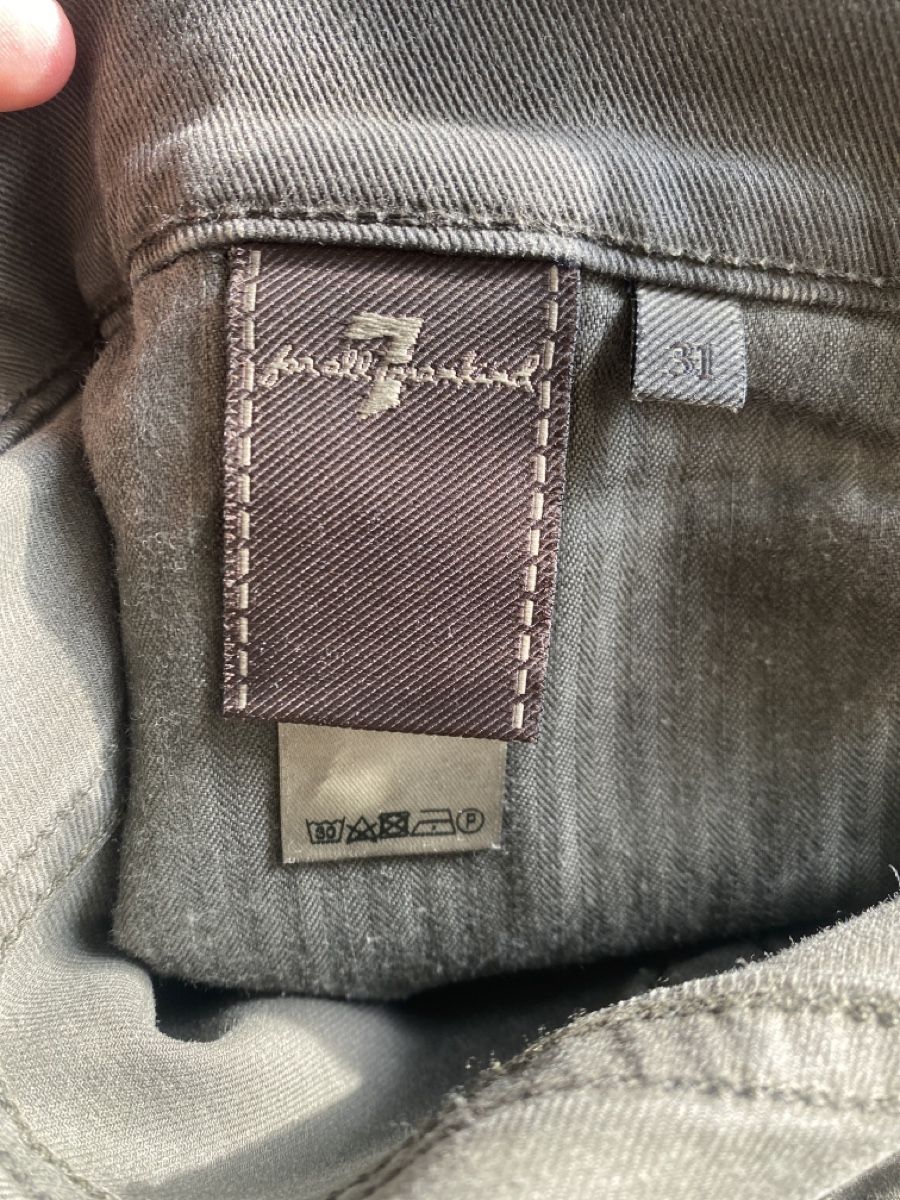 Jeans: Jeans schwarz/grau Gr 31 – Usato da Luzern venduto da Willimaus 4