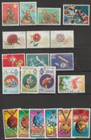 DPR Korea 1976 fleurs et sports