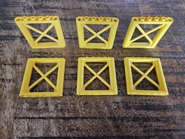 lego 64448 lot de 6 pièces Yellow Support 1 x 6 x 5 Girder