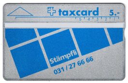 Stämpfli+Cie AG Bern (2. Auflage) - seltene Firmen Taxcard