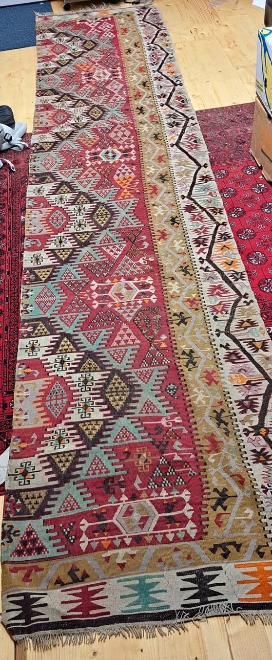 Kelim Tapis: Handgeknopft Kelim 197x87 CM – D'occasion à Biel/Bienne par Sasha4u