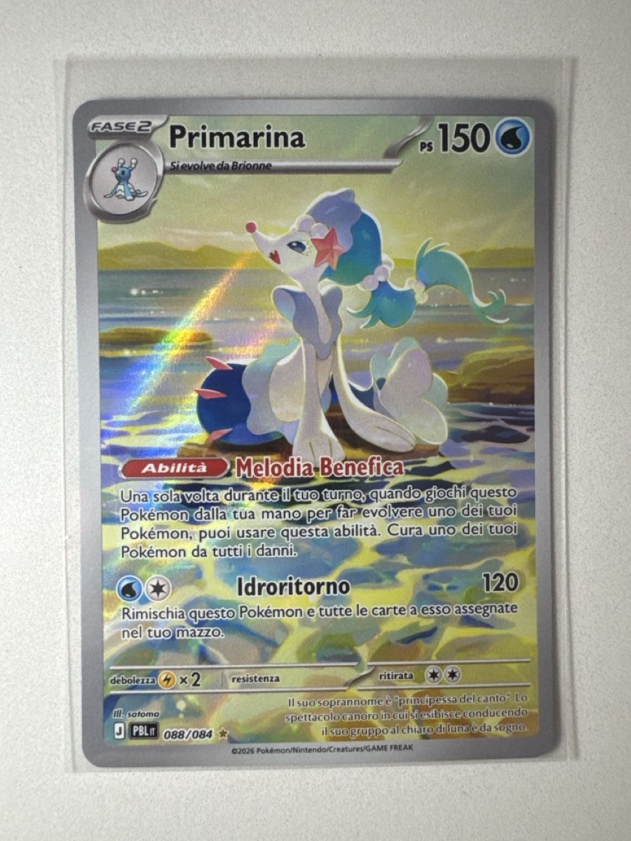Cartes: Primarina ITA – Neuf (Voir description) à Tenero par albezu