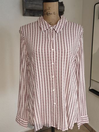 Chicoree Bluse Viscose Muster Grösse XL