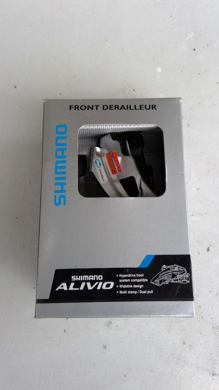 Shimano Ersatzteile: Umwerfer ALIVIO - FD-412 top swing - neu – Neu und originalverpackt aus Richterswil von Baggenstoss
